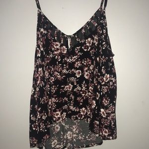 floral tank top